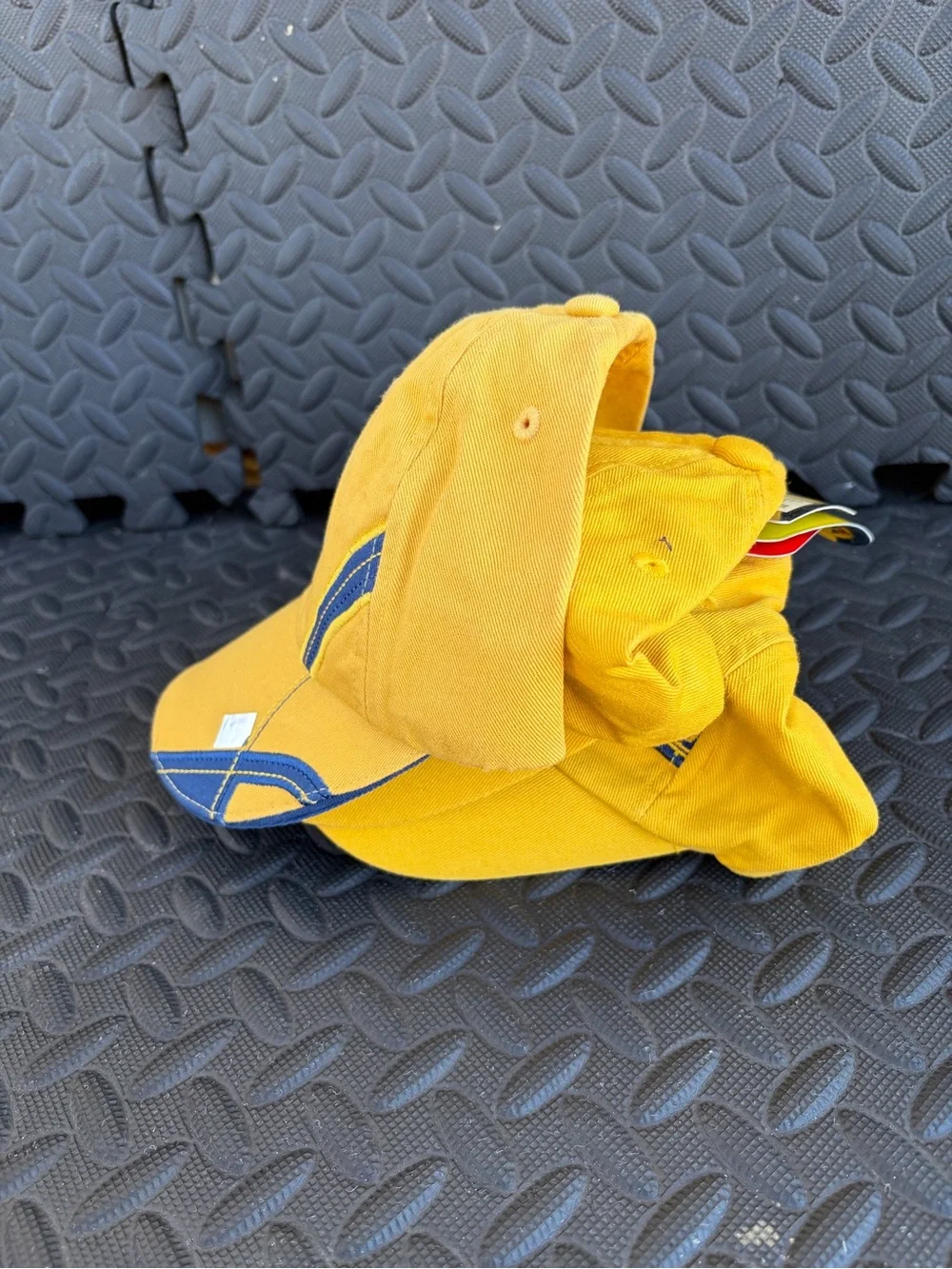 América  Aguilas Yellow Cotton Baseball Cap with Team Crest Unixes